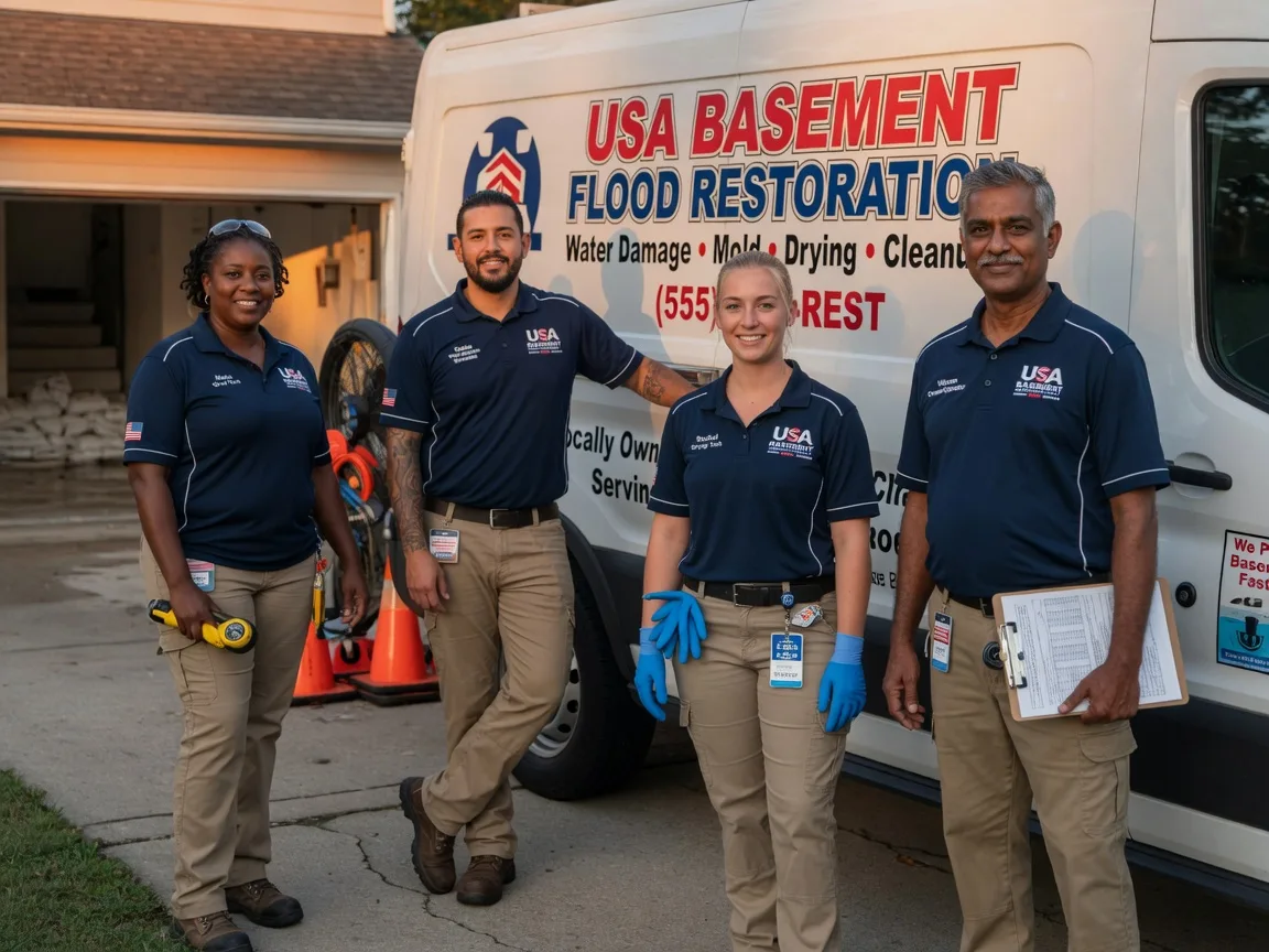 Basement Flood Cleanup company in Twin Lake, MI